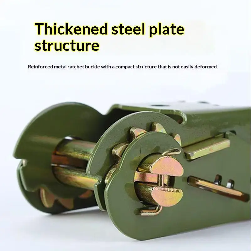 Heavy Duty Adjustable Lashing Straps 6/10/15M Truck Cargo Tie Down Straps for Outdoor Camping Cargo Transport Securing