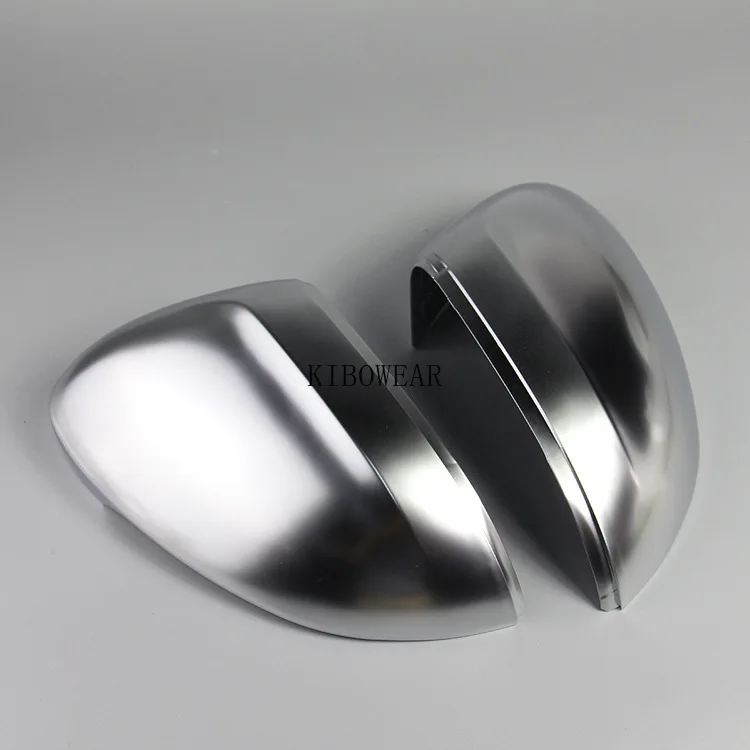 2pc Silver Chrome Side Mirror Cap for VW Passat B8 Alltrack Variant  Arteon 2018 2019 2020 2021 brushed Matte cover 2015 2016