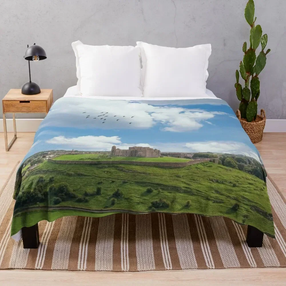 

Rock of Cashel Throw Blanket Stain Resistant Cozy Warm Blanket