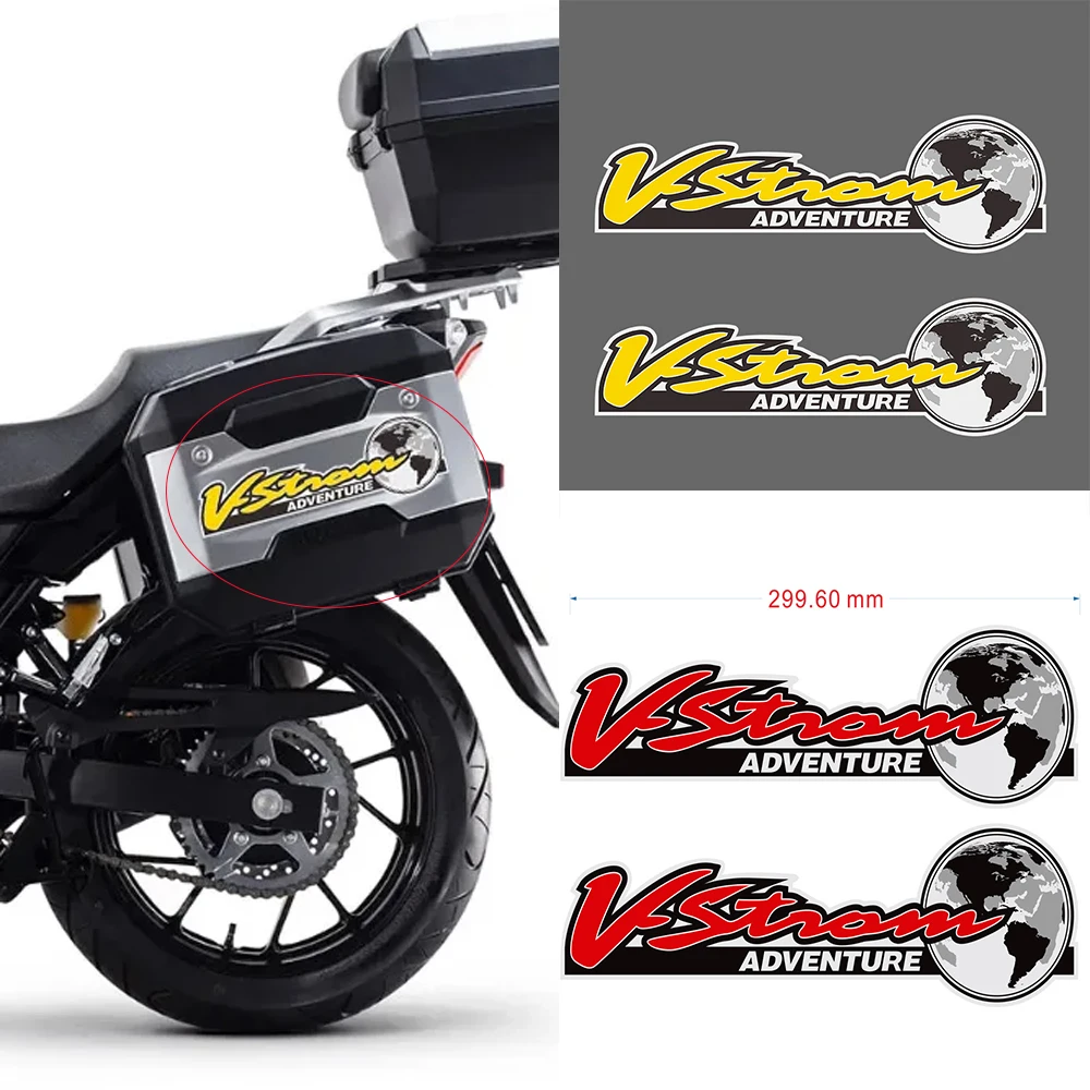 

1050XT For Suzuki V-STROM DL 1000 650 250 1050 XT Tank Pad Luggage Cases ADVENTURE TOURER Motorcycle Stickers VSTROM 2019 2020