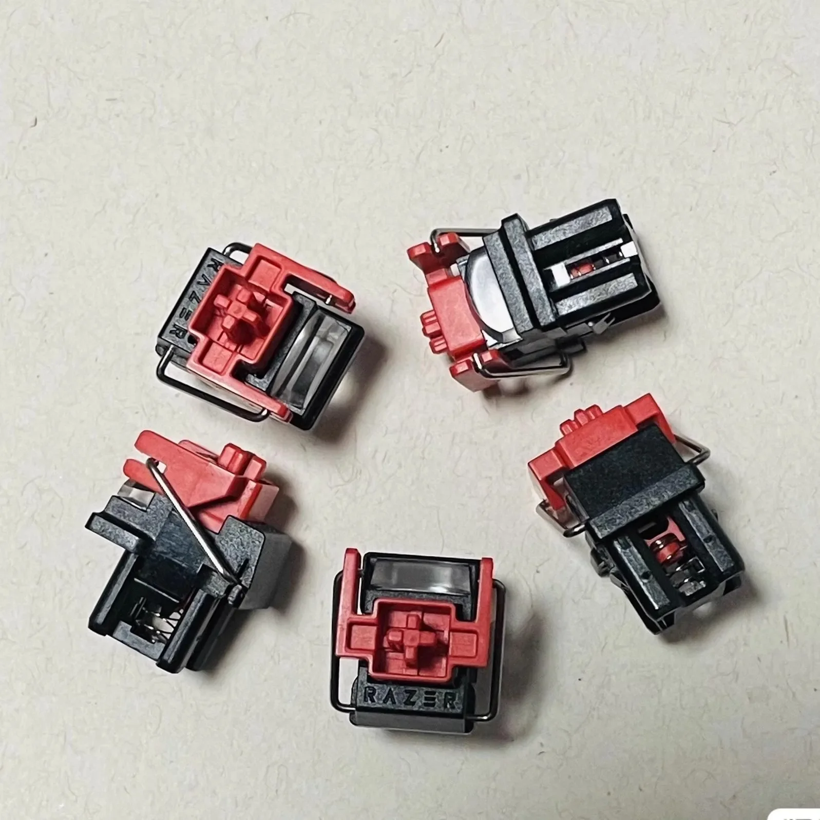 5 Pcs Original Keyboard Analog Tactile Silent Linear  Optical Switch For Razer Huntsman Elite TE V2 Pro