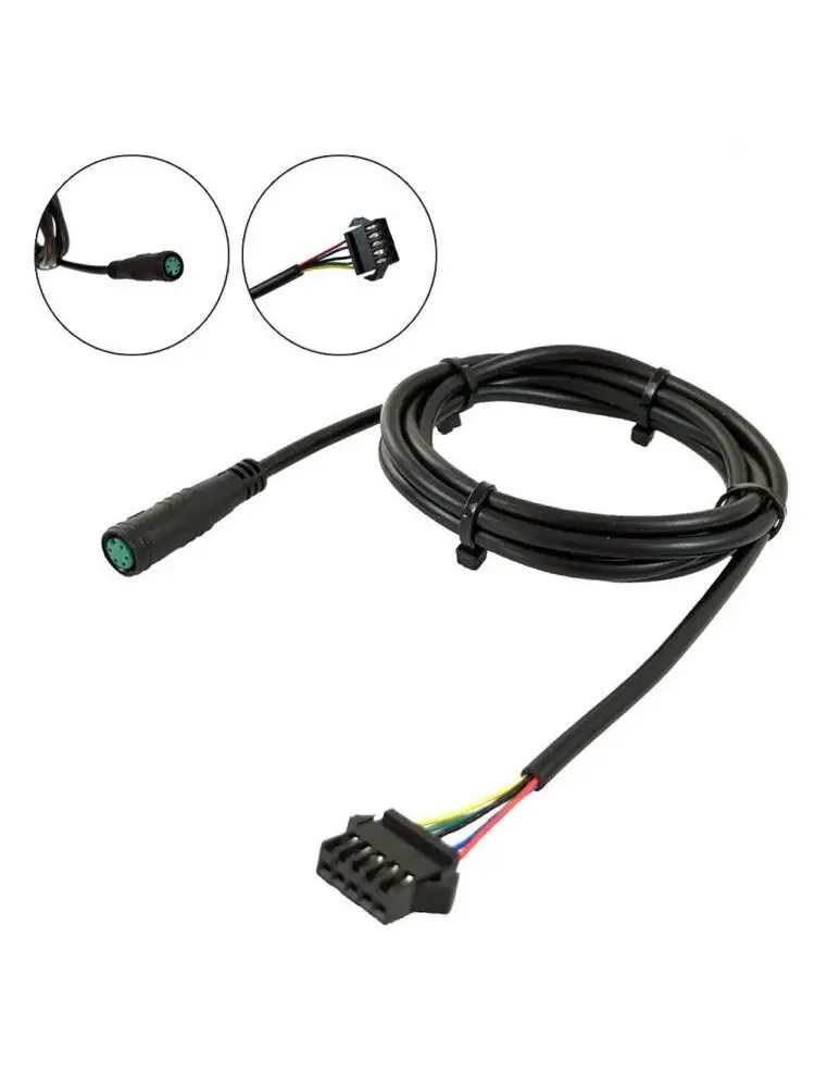 AliExpress TOOPRE 5pin Electric Bicycle Extension Cable ABS Adapter Cable For KT Display Waterproof To SM Ebike Accessories Cycling Part Bicicleta