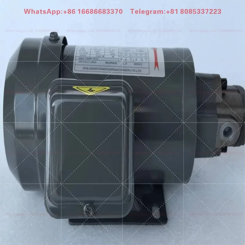Electric motor 1/4HP hydraulic lubrication TOP-12A machine tool 380V cooling gear triangle oil pump motor ROP13A