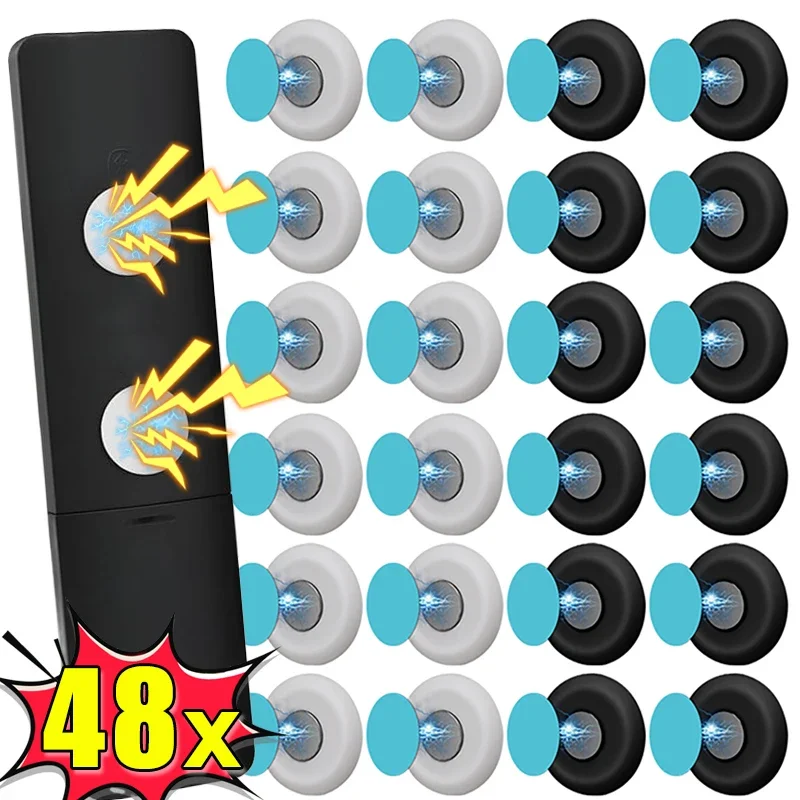 New Strong Magnetic Hooks For Remote Control Wall-mounted Invisible Magnet Holder Anti-Lost Fridge Sticker Home Office Organizer