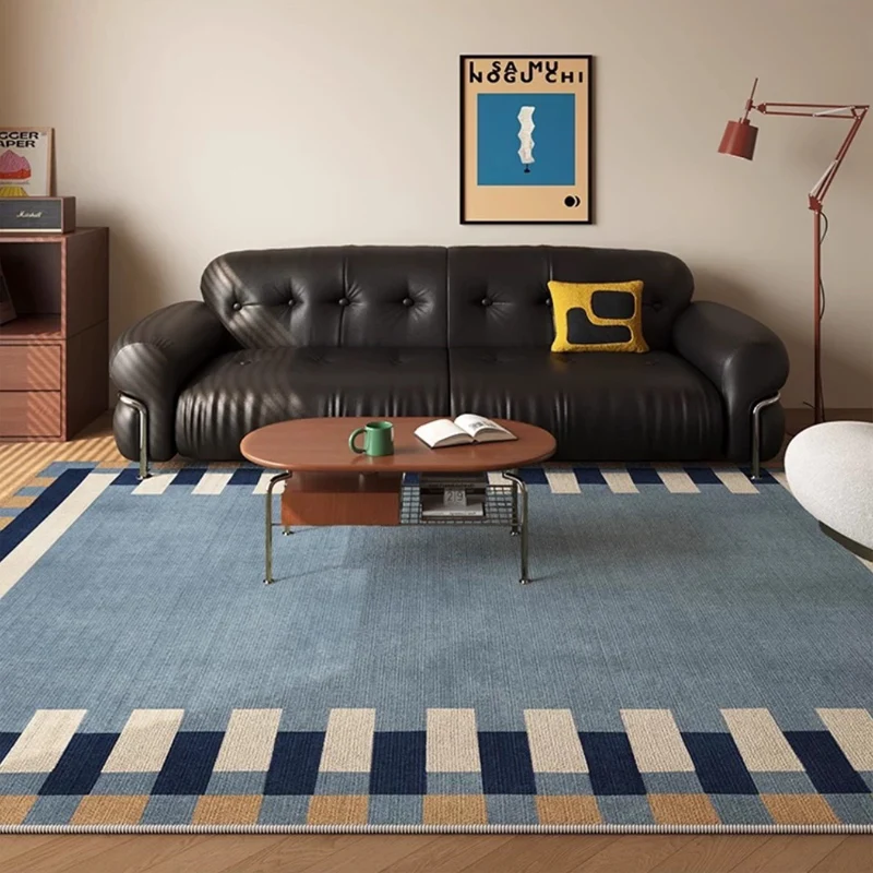 

Retro Popular American Living Room Carpet Wash-free Wipeable Bedroom Bedside Mat Cloakroom Coffee Table Plush Rug Ковер Tapis 러그