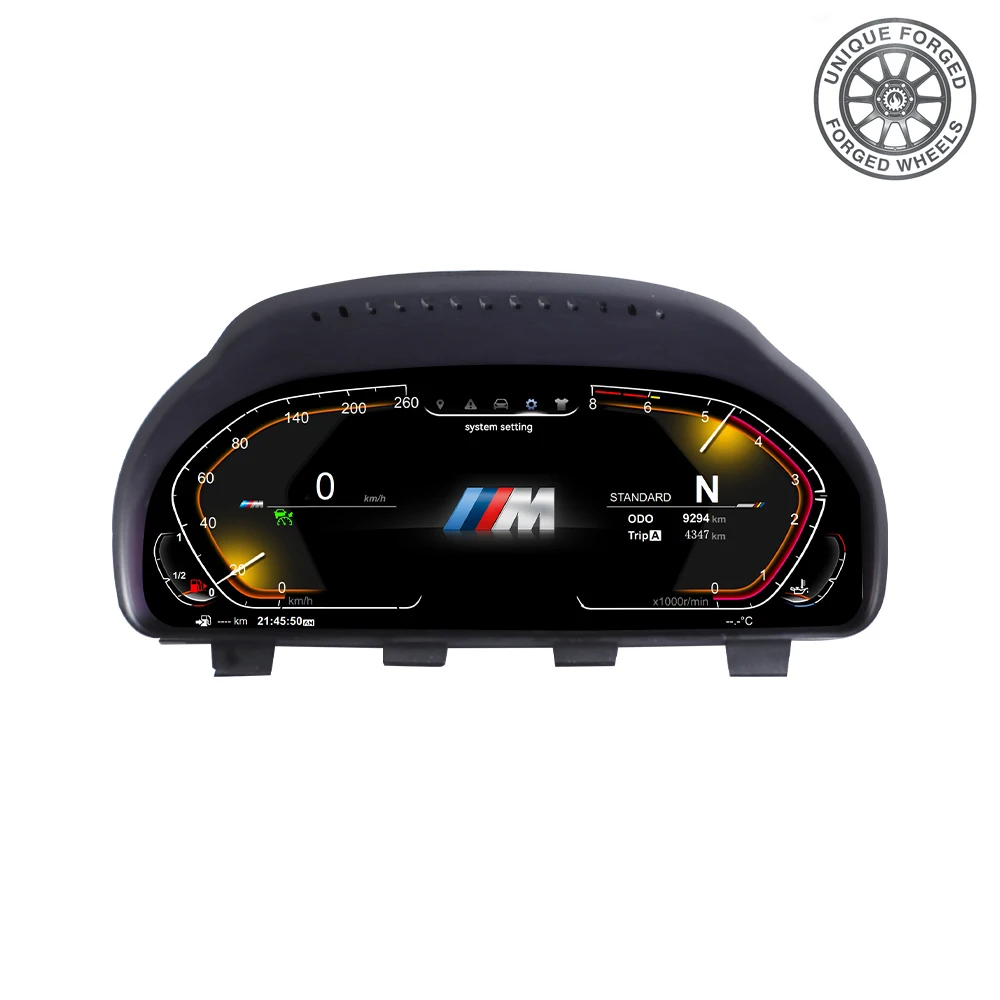 

12,3-дюймовая ЖК-панель приборов для BMW 5 серии GT-F07 2009-2016: Виртуальный цифровой кластер-кокпит с функцией Plug and Play, запчасти для авто