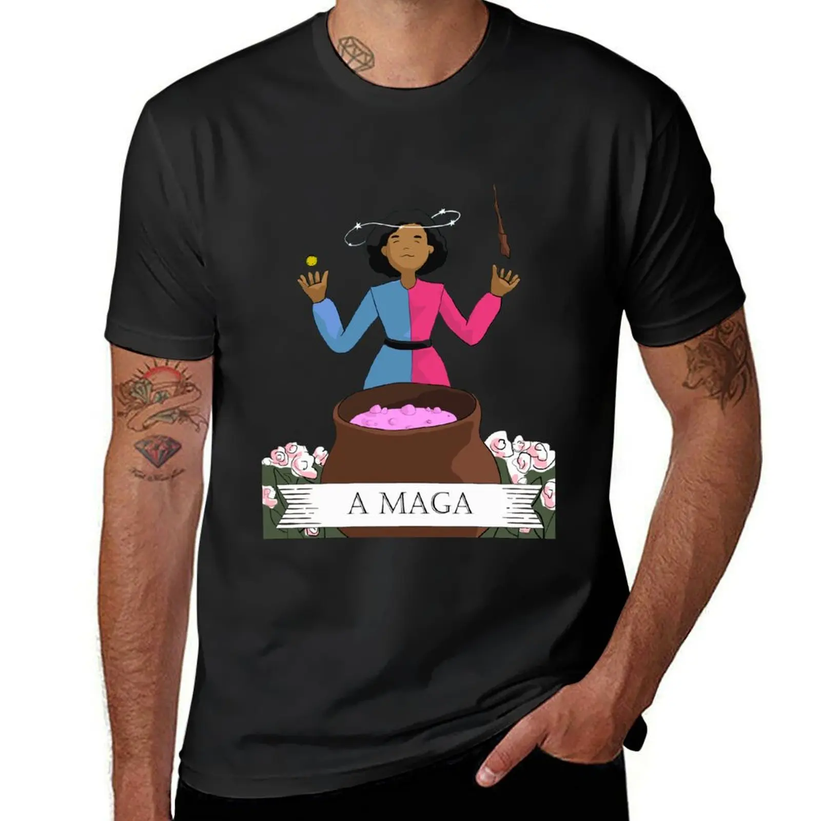 

The Magician T-Shirt Blouse kawaii clothes plain workout shirts for men