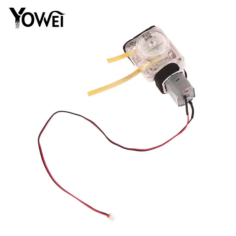 1PCS DC 3.7V Micro Peristaltic Pump Motor Liquid Water Pump Self-priming Pump Part Change Direction of Import Export