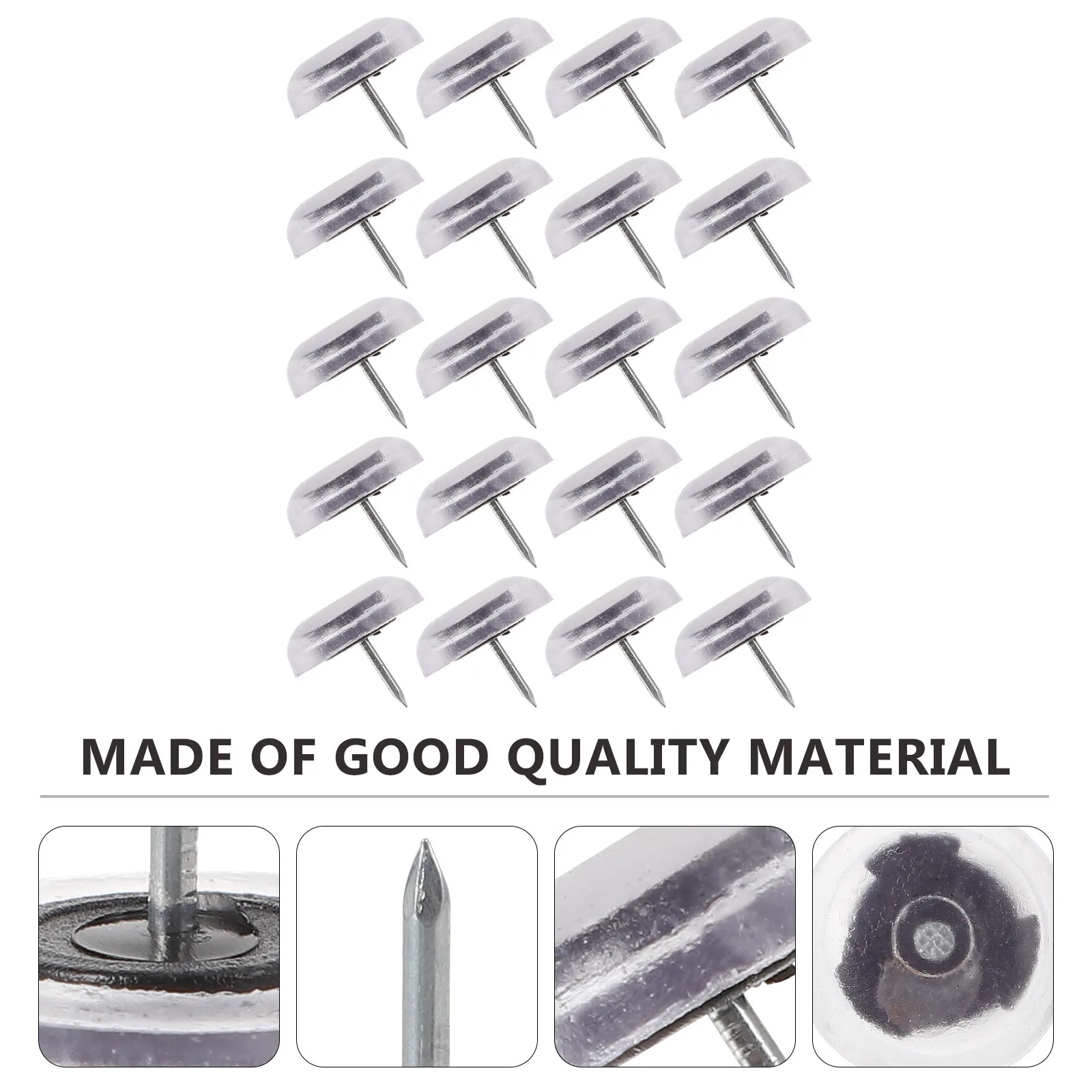 

20pcs Table Feet Covers Chair Leg Protectors Anti Slip Furniture Pads Floor Protection Noise Reduction Home Use