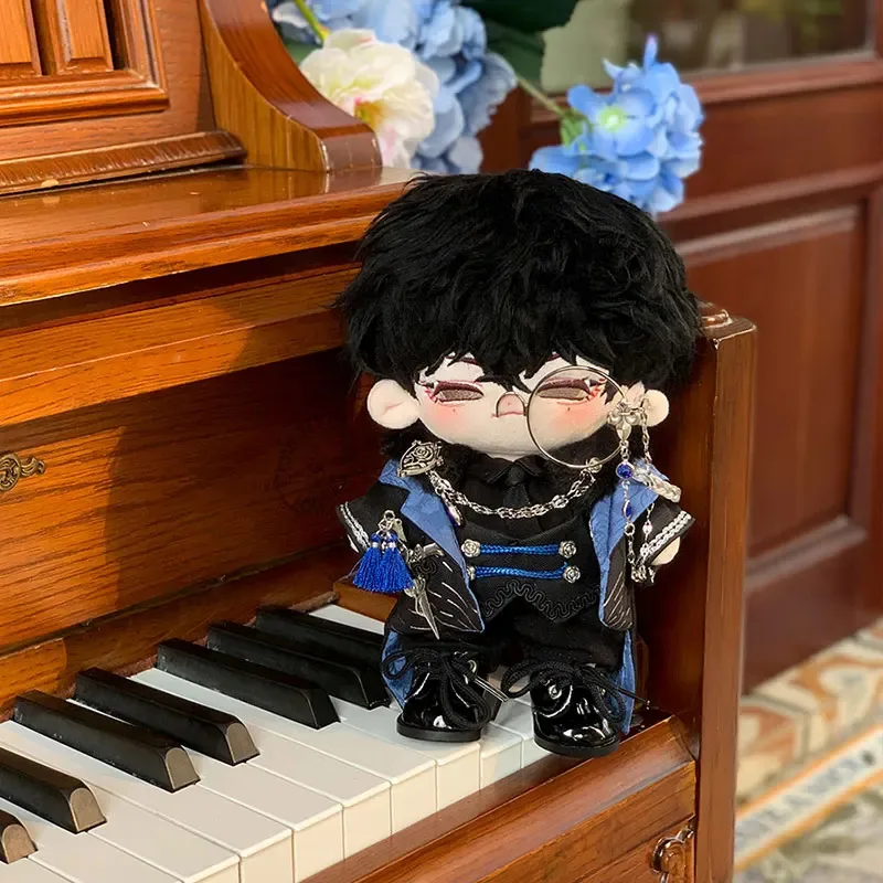 20 سنتيمتر ألعاب من نسيج مخملي ملابس دمى الأحجار الكريمة شهم زي فستان أنيق أفضل قبعة Eunuch مجموعة الرجال والنساء هدايا عيد الميلاد