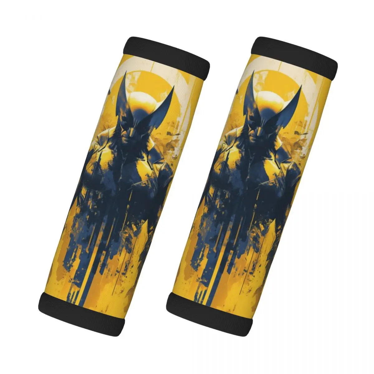 

Пользовательские ручки для багажа Wolverine Comic, ручки для упаковки, 2 шт., ручка для дорожной сумки, чемодана, самолета, удобные