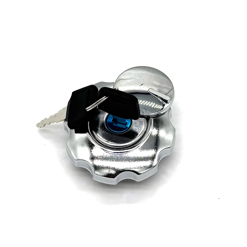 1pcs Universal Aluminum Alloy Motorcycle Locking Fuel Cap ATV Gas Fuel Tank Cap Cover Oil-Tank Covers Car Parts