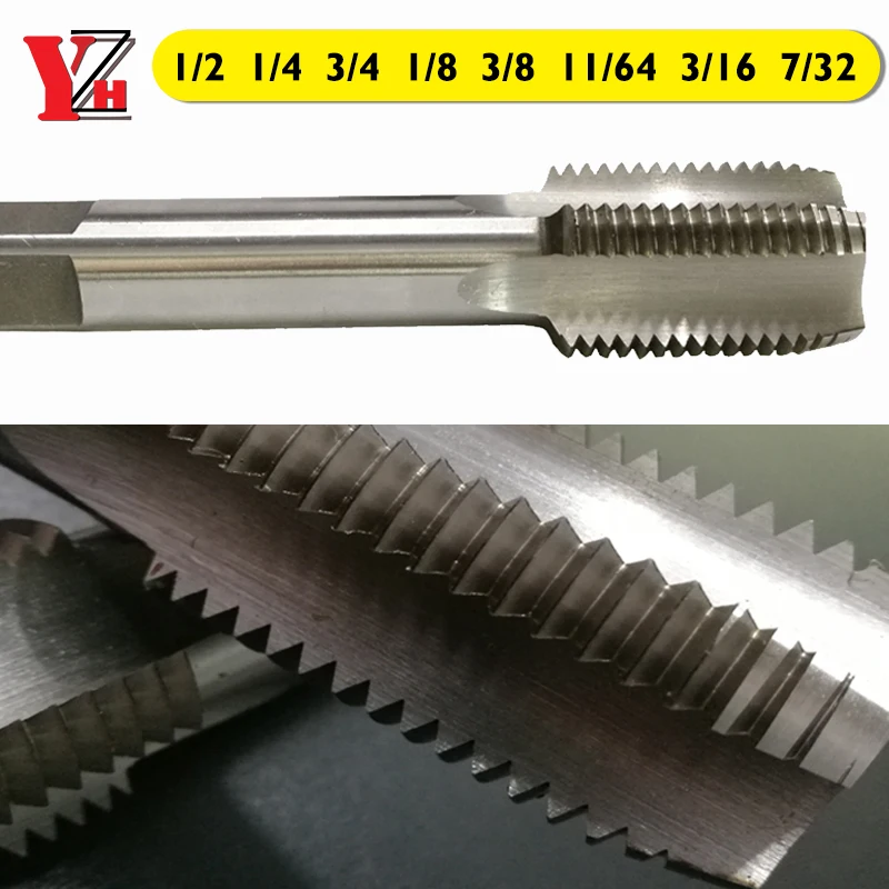 

HSS Tap UNC UNF UNEF UN UNS American Standard Straight Flute Thread Screw 0-80 2-56 4-40 4-48 5-40 5-44 6-32 6-40 1/2 1/4 3/4