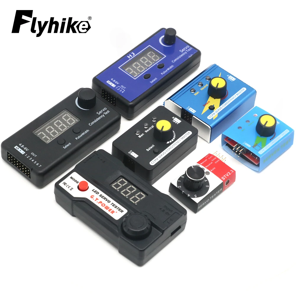 Digital Servo Tester / ESC Consistency Tester Steering Gear Measurement  for FPV RC Helicopter Airplane Car Servo Tester Tool