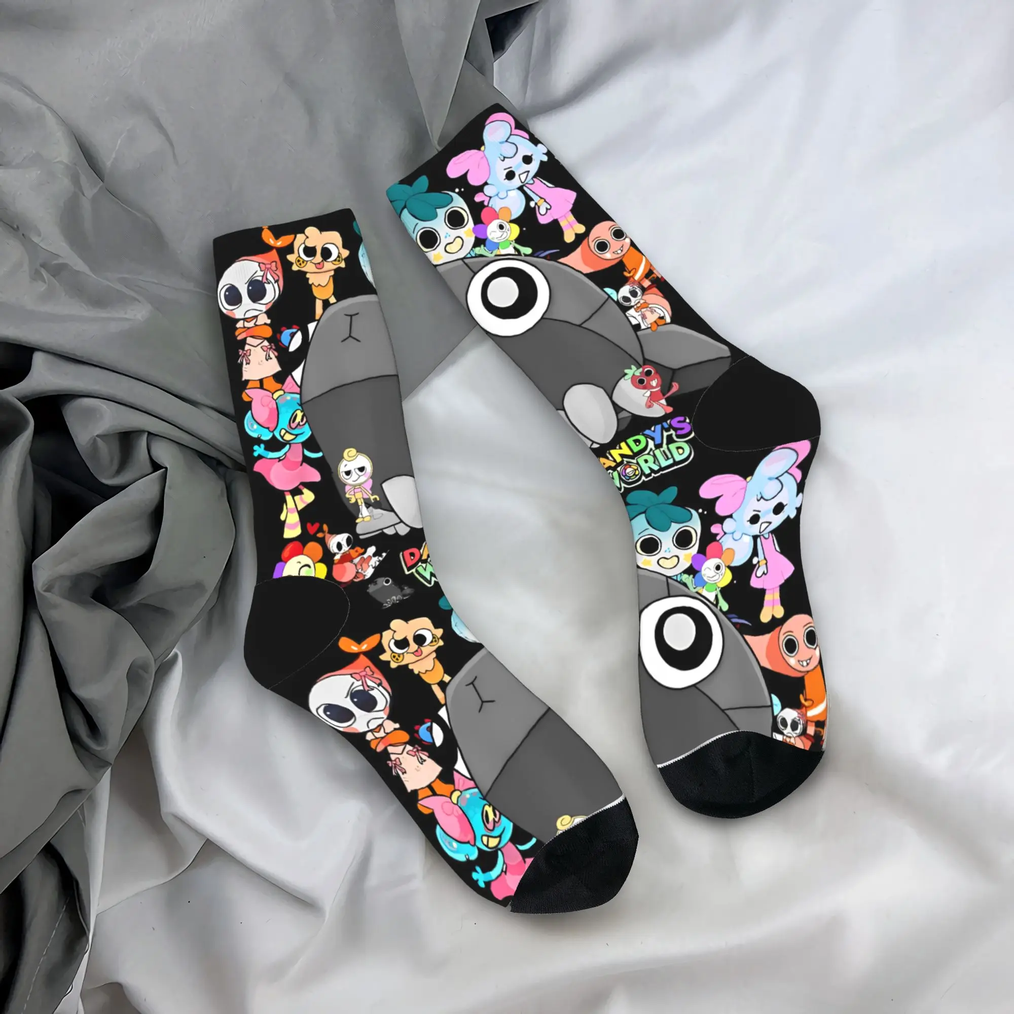 

Fashion Men's Socks Casual Funny Game Cute Dandys World Sock Polyester Sport Women's Socks Spring Summer Autumn Winter