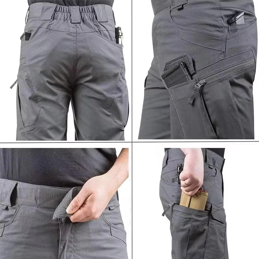 Savior Summer Tactical Shorts Waterproof Quick Dry Multi-pocket Shorts Men Cargo Short Pants Men Outdoor Clothes Hunting Fishing