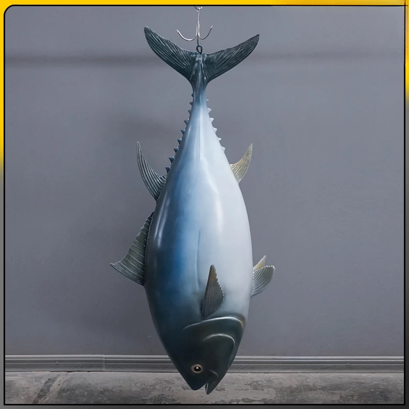 Large fish sculpture simulation tuna model