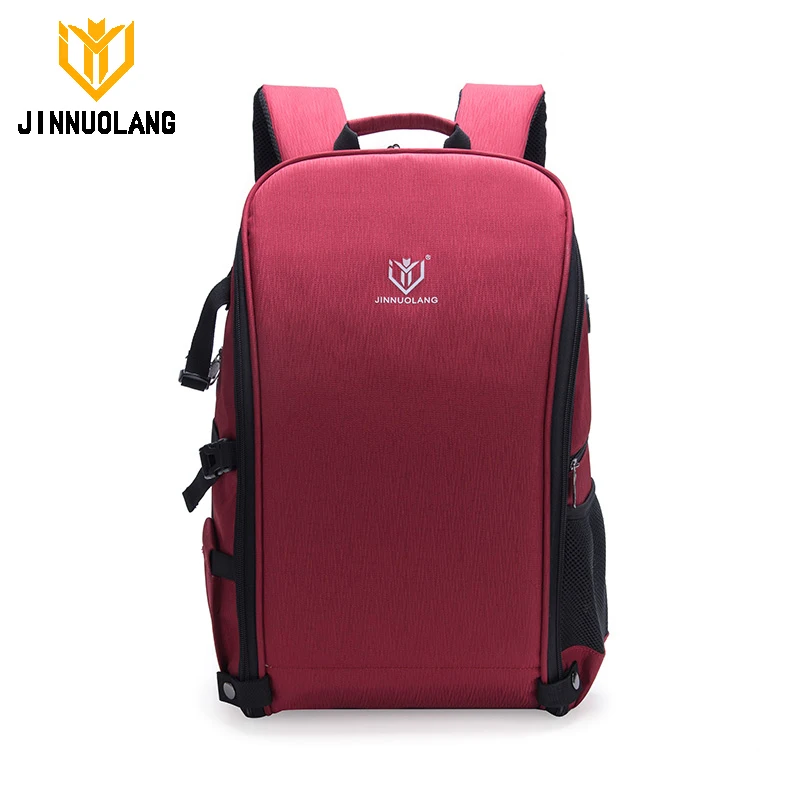 JINNUOLANG New Men 15.6 Inch Laptop Backpacks Large Capacity Traveling Mochila Women DSLR Camera Bags For Photography Waterproof