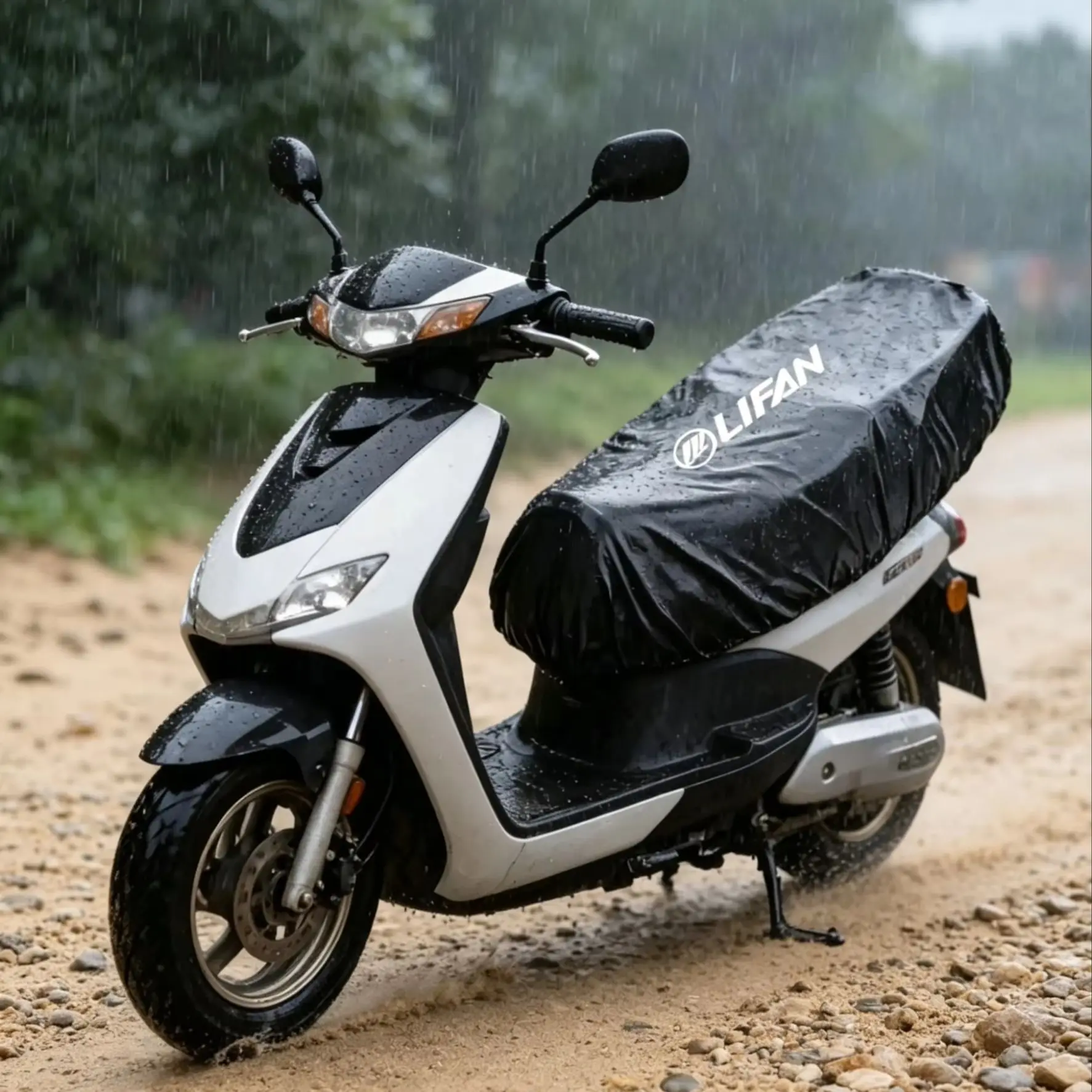 

Защитный чехол от дождя и накладка на сиденье для Lifan KPV150/KPV350/Bluefind150 – водонепроницаемые, с УФ-защитой, теплоизоляционные, устойчивые к царапинам