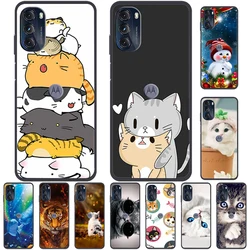 For Moto G 5G 2022 Cases Soft TPU Silicone Cat Lovely Phone Cover for Motorola Moto G 5G 2022 Back Cases Coque Para MotoG Bumper