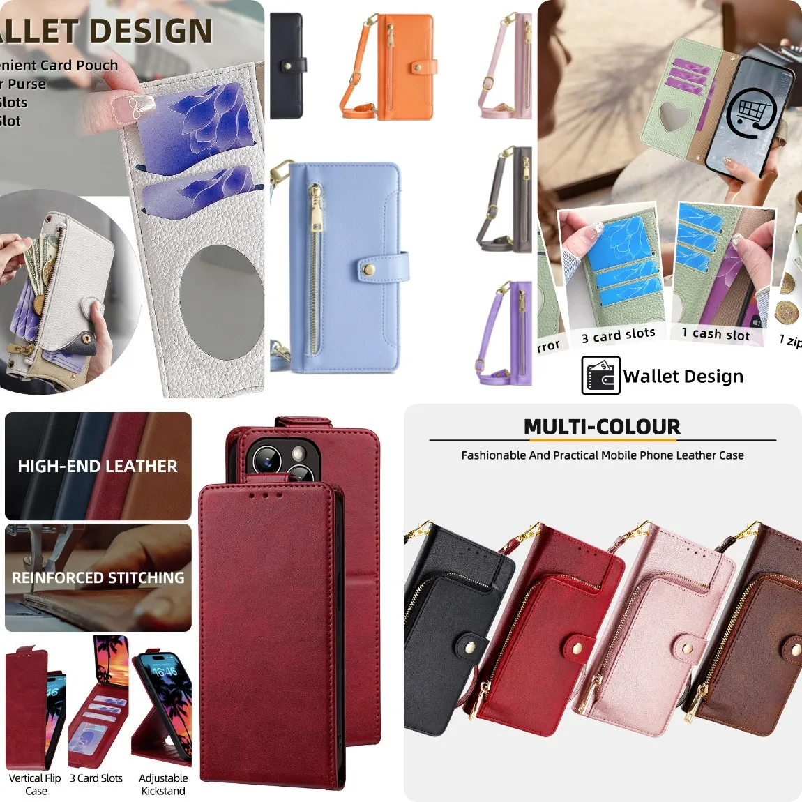 

Luxury Leather Phone Case for X Cover 5 6 7 Pro Wallet Case Galaxy Xcover 7 ProFlip Cover Lanyard Flip Shell Phone Accessories