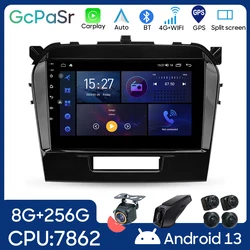 Car Android For Suzuki Vitara 2014 - 2018 Auto Radio Stereo Head Unit Multimedia Player GPS Navigation No 2din DVD 5G Wifi 7862