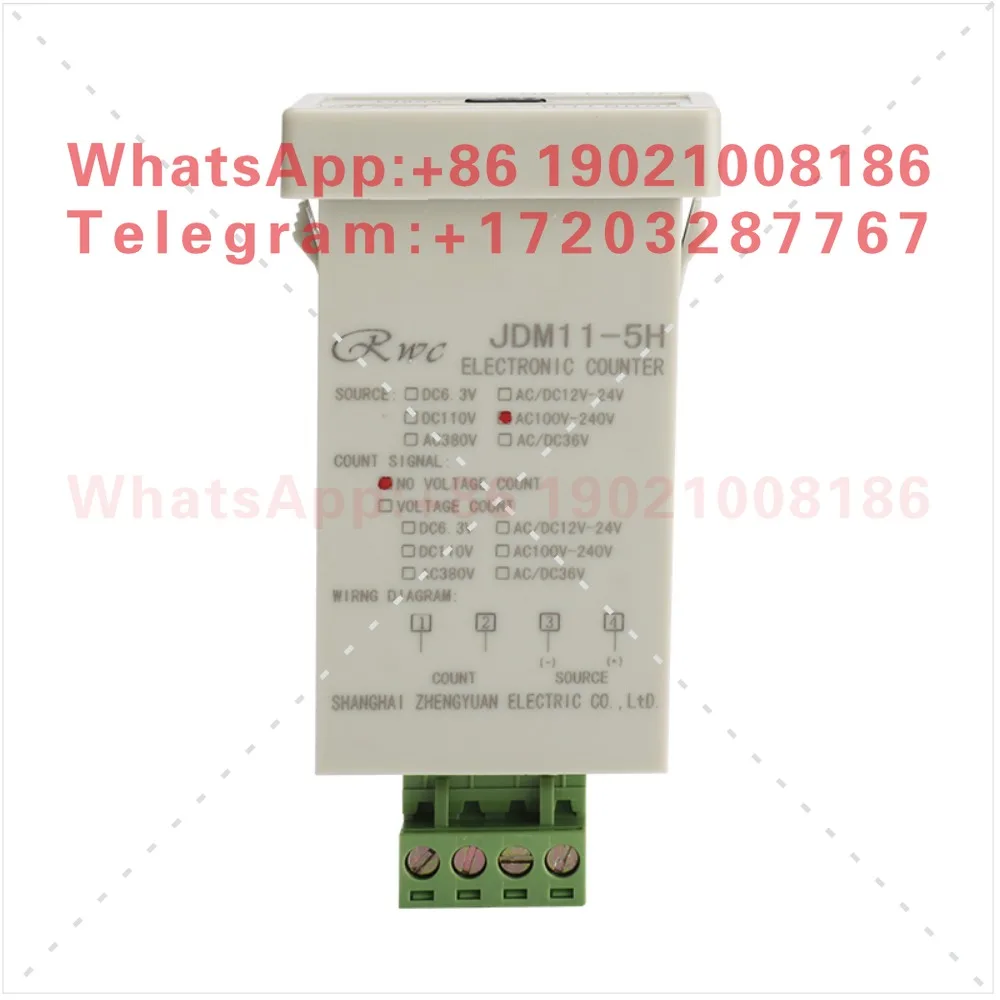JDM11-5H ZYC11-5H digital display electronic accumulation counter, can be reset with power failure memory