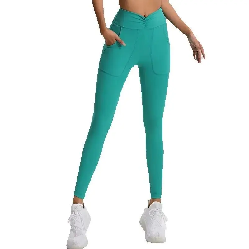 

Women Super Soft Fabrics Yoga Pants High Waist Tights Women Push Up Sports Leggings Women Breathable higher Quality Gym Leggings