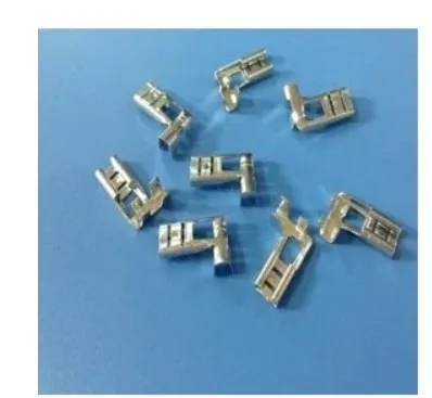 100PCS 4.8MM 6.3MM Air Conditioning Capacitor Machine Water Heater Temperature Control Cold Press Insert Terminal