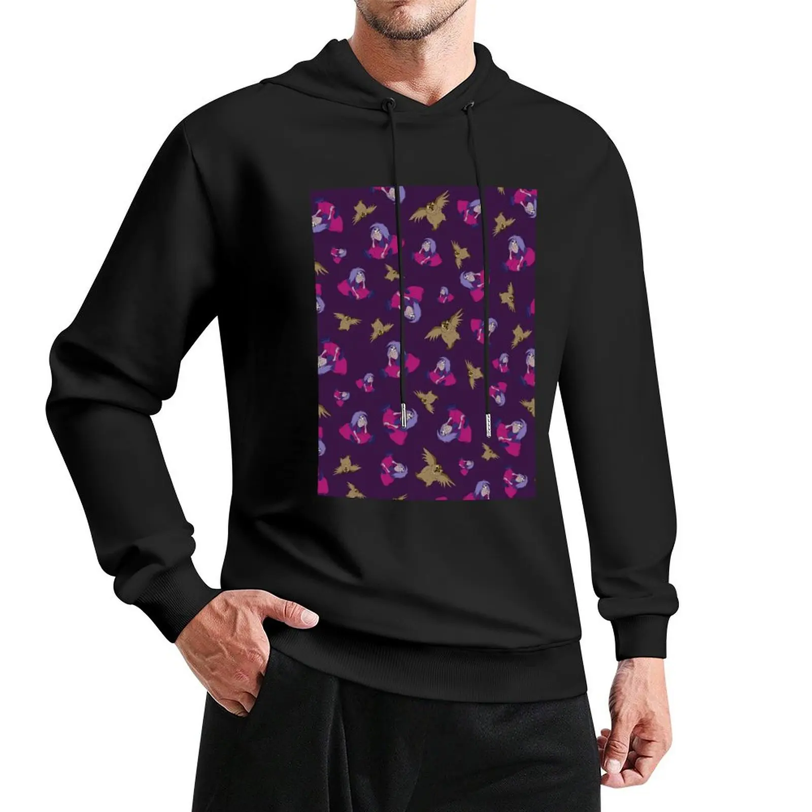 Madam Mim and Archimedes Pullover Hoodie men clothes men's clothing men's clothes graphic hoodie