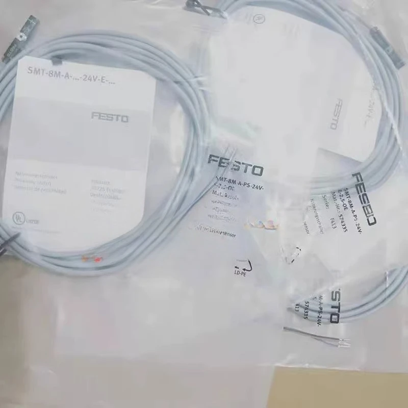 

Оригинал для магнитного переключателя Festo SMT-8M-A-NS-24V-E-0,3-M8D 574339