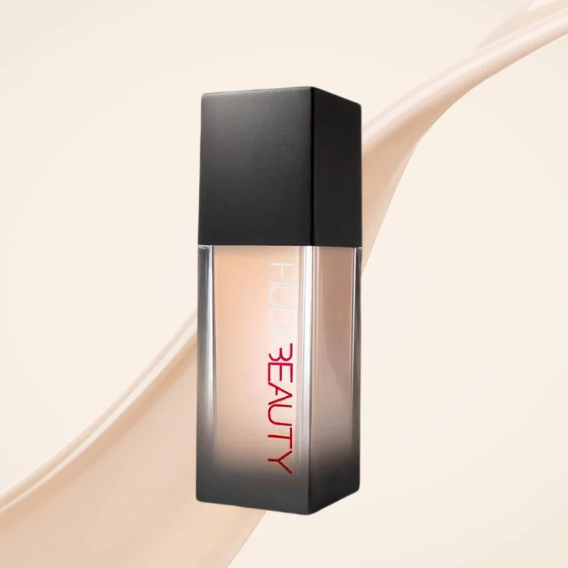 NUDE Flawless Liquid Foundation Matte Concealer Nourishing Long-Lasting HUDA Facial Makeup Concealed Pores Breathable Cosmetics