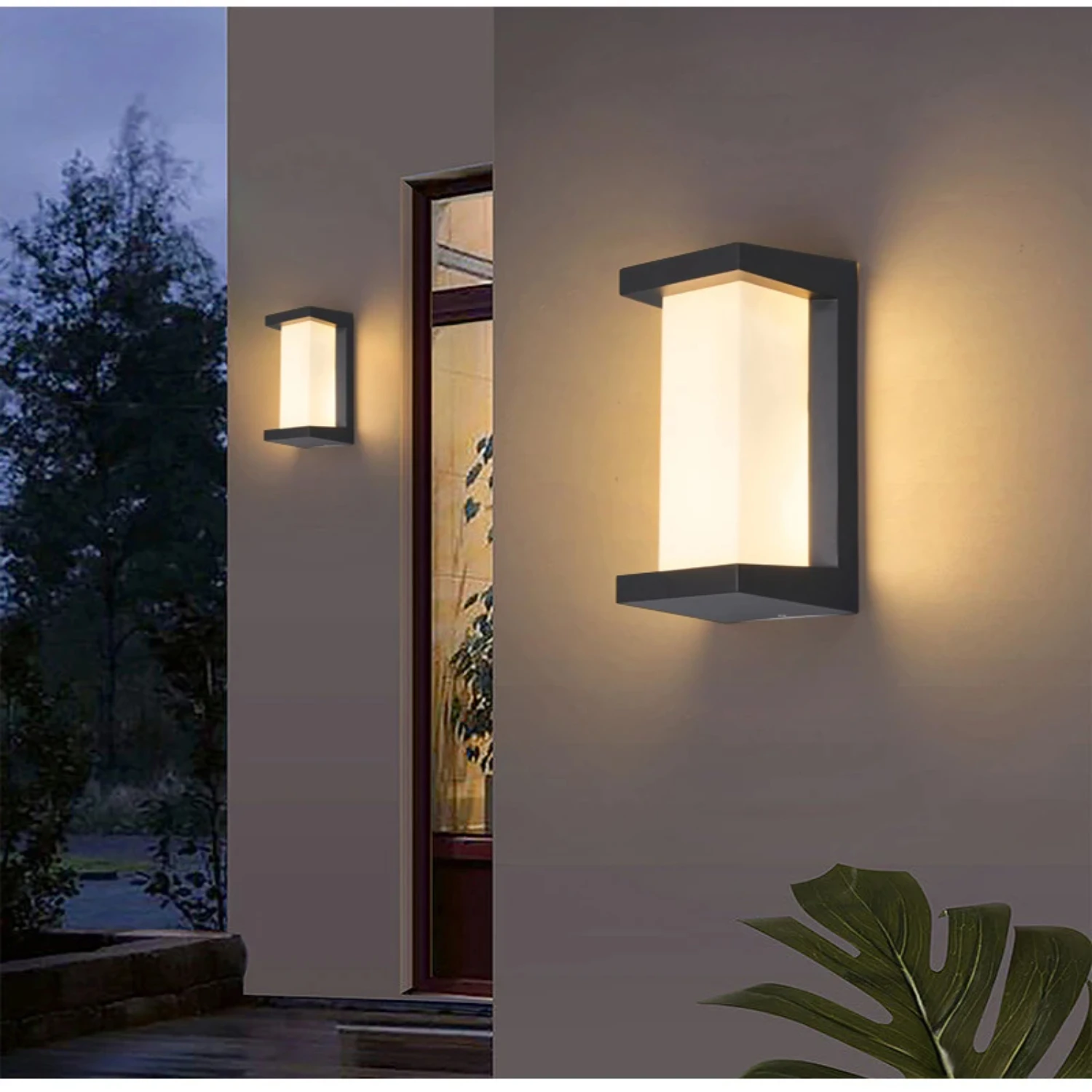 

New Outdoor LED Wall Lamp IP65 Waterproof Suitable For Porch, Corridor, Balcony, Courtyard Landscape Lighting Fixtures