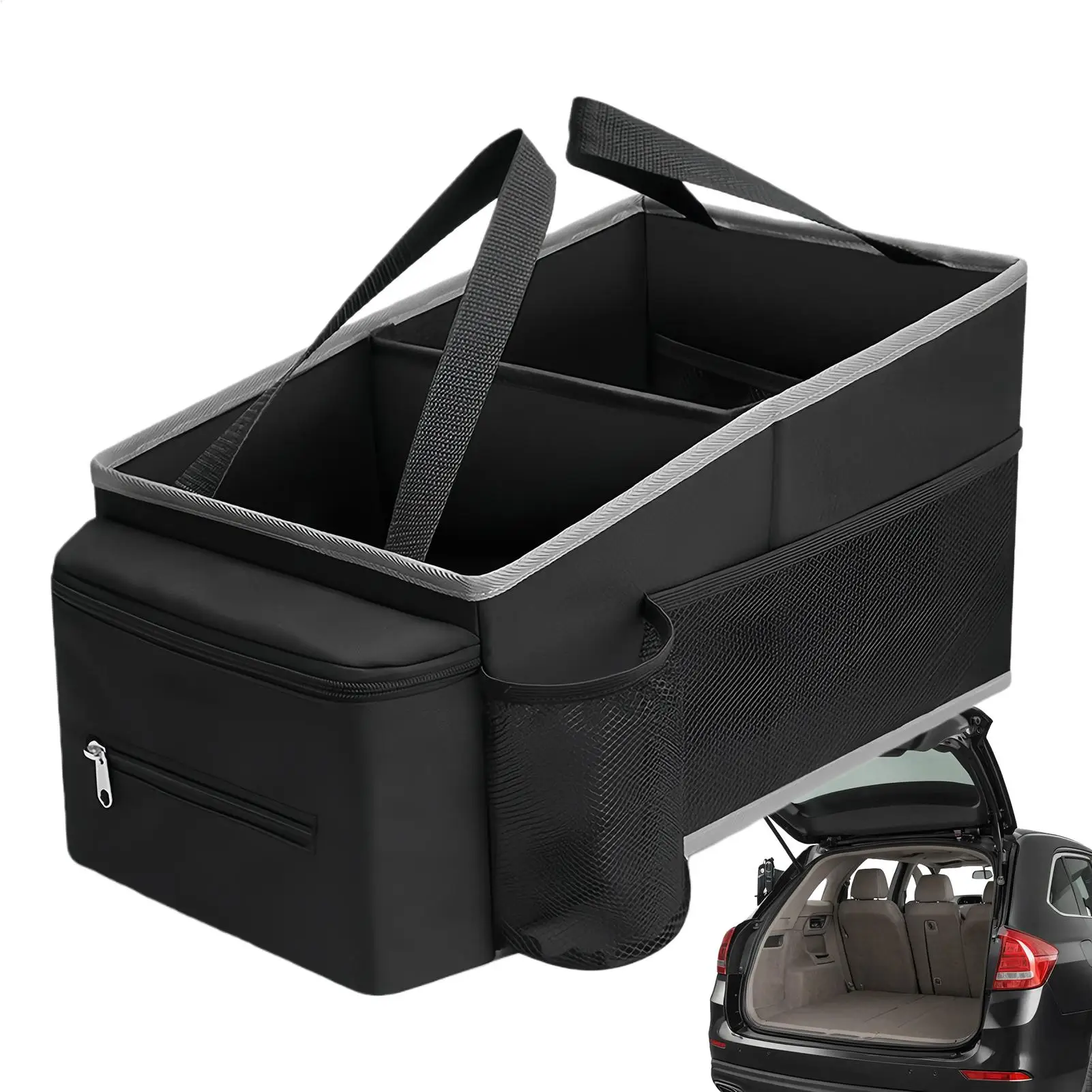 

Складной ящик для хранения автомобиля большой емкости, грузовой чехол для ремонта, держатель для инструментов, автоорганайзер, автомобильные аксессуары, универсальный