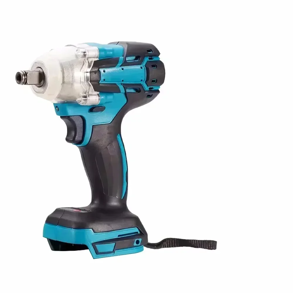 

21V Electric Impact Wrench Rechargeable 1/2 Socket Wrench Cordless Without Battery High Power Impact in Car Repair