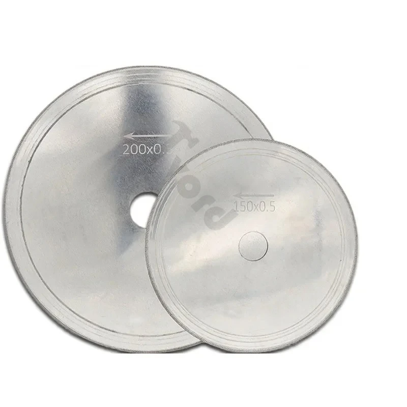 

Diamond Cutting Disc Super Thin Saw Blade Wheel Jade Discs Agate Glass Gems Stone Slits Cutting Disc Tool OD 60-200mm