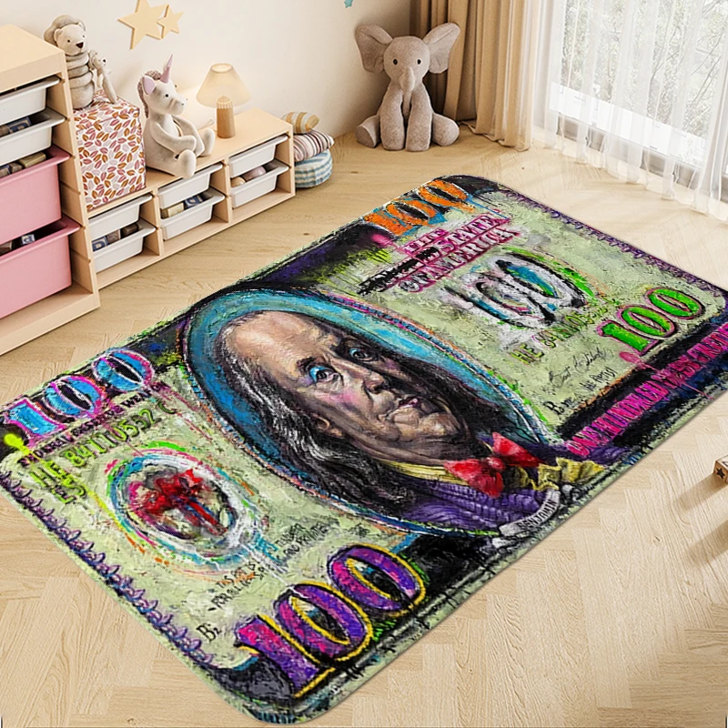 Custom Rug A-Dollars Aesthetic Useful Things for Home Decorations Carpet for Bed Room Floor Carpets Bathroom Mat Funny Doormat