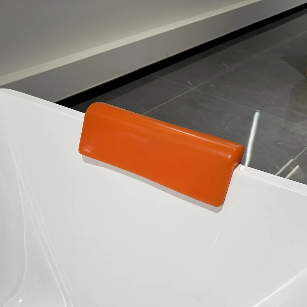 

Новая развивающая вечерняя мягкая желеобразная подушка для ванны, подушка для ледяной ванны, спа, латексный подголовник для ванны