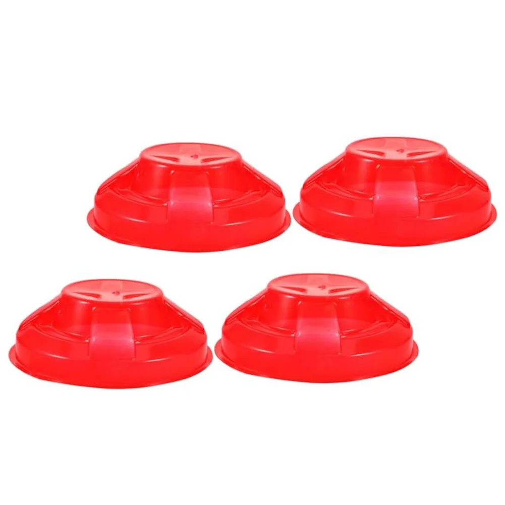 4 Pack Plastic For Smoke Alarm Protective Covers to Help Maintain Detector Sensitivity in Indoor Professional Environments
