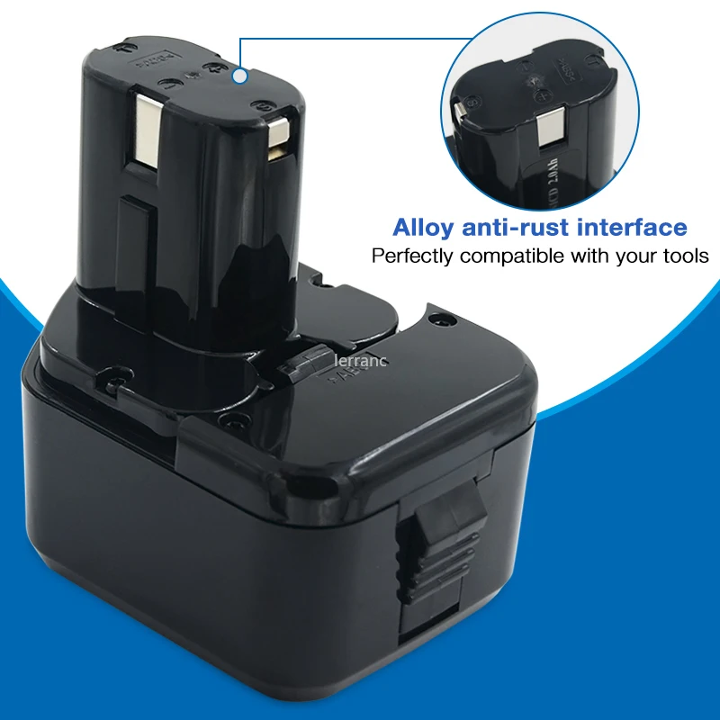 12V Ni-CD/ NI-MH 2.0/3.0/4.0Ah Cordless Power Tool Battery for Hitachi EB1214S EB1212S EB1214L Eb1220bl Eb1220hl DS 12DVF3