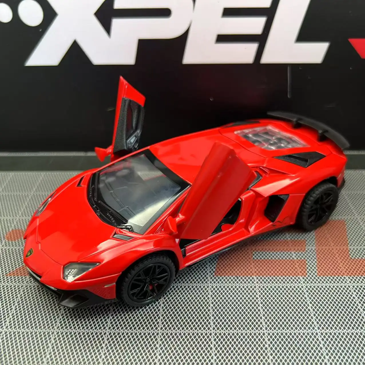 1:32 Lamborghinis LP770 LP750 voiture en alliage modèle de voiture de sport moulé sous pression son Super course queue de levage roue de voiture chaude pour enfants cadeau