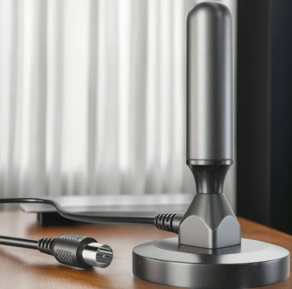 

Цифровая телевизионная антенна HD — магнитное основание внутри и снаружи 360° ° Прием для 4K 1080P HDTV