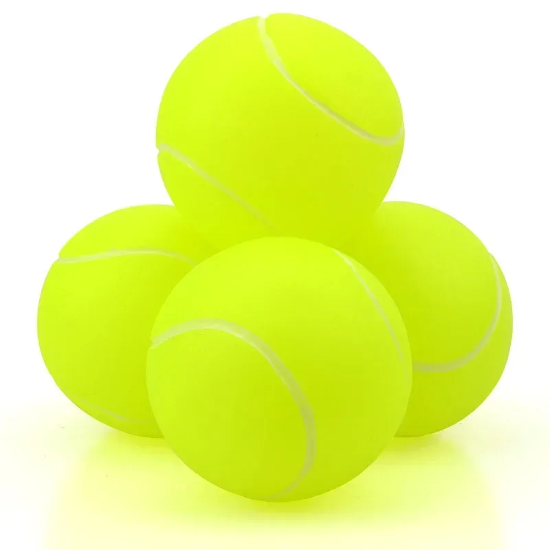 Rubber Tennis Ball for Dog Chew Toy Outdoor Fun Tennis Ball Dog Interactive Toys Pet Supplies Outdoor Cricket Dog Toy