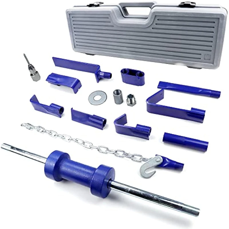 For YAQIYA 10lbs Auto Repair Kit Dent Puller Slide Hammer Gear Lifter Tool Vehicle Repair Tool