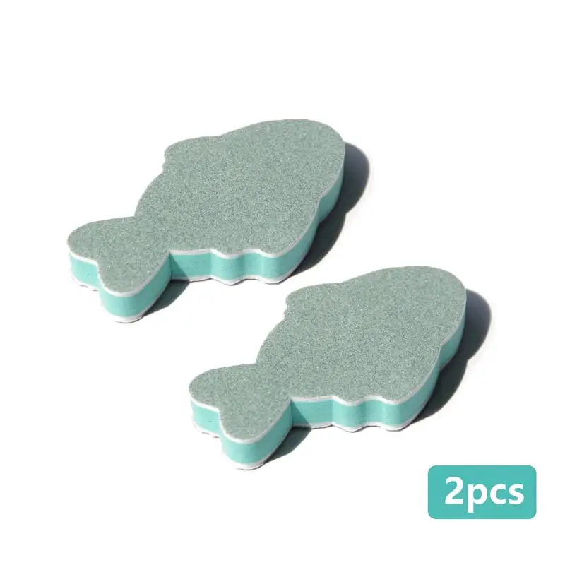 Portable Aquarium Glass Scrubber 2/4Pcs Double Sided Sponge Brush Algae Remover Fish Tank Cleaning Tool For Home Use