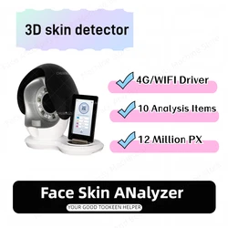 Professional Test Report on 3D Skin Analyzer AI Facial Recognition Skin Analyzer High Definition Pixel Facial Diagnosis System