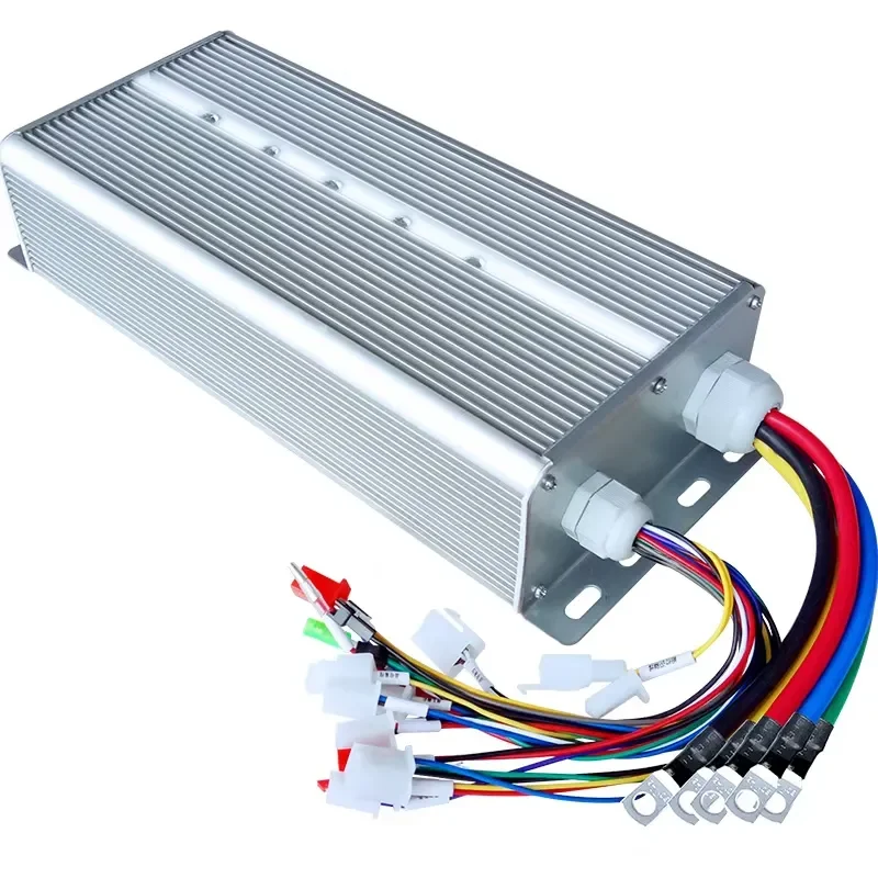 2200W Brushless DC Motor Kit 48V 60V 72V High Power Controller for Electric Tricycle Scooter E Bike Conversion DIY Parts