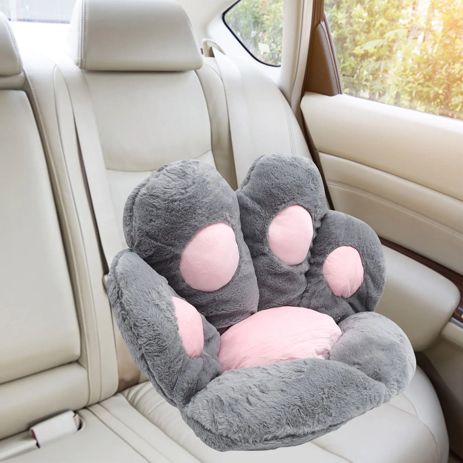 

Подушка для сиденья в форме кошачьей лапы, 1 шт., премиум-класса, комфортная для кожи, круглая, для офисных и обеденных стульев, диванов, татами, декоративная подушка