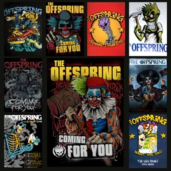 Rock Band the offspring Poster Self-adhesive Art Waterproof Paper Sticker Coffee House Bar Room Wall Decor