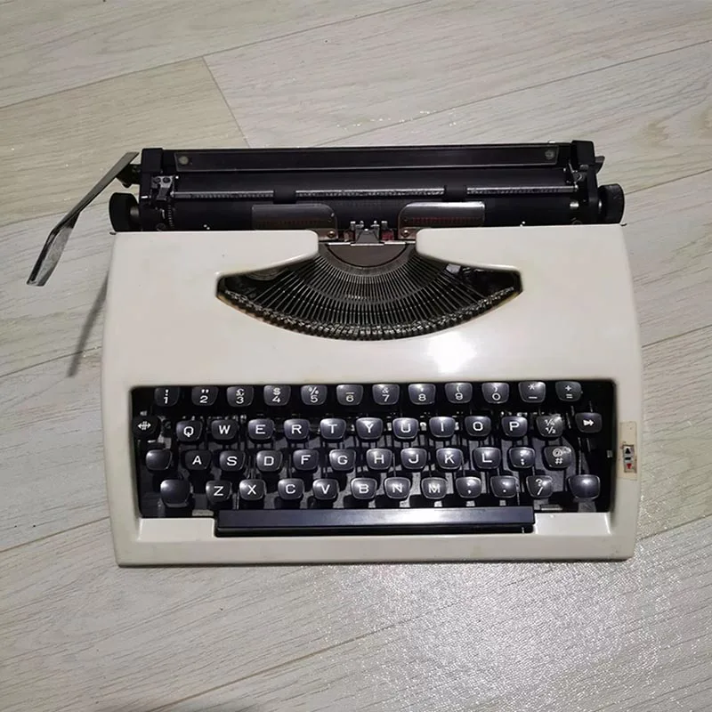 Working Retro Mechanical Typewriter literary Gifts Mechanical keyboard Small Exquisite Typewriter Retro Literary Collection Gift